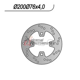 REAR BRAKE DISC KTM SXF ATV 450 2009-2012