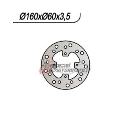 DISCO DE FRENO TRASERO KYMCO SNIPER DD 50 1994-1996