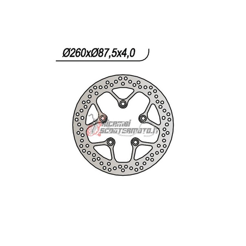 FRONT BRAKE DISC KYMCO AGILITY 2T R16 50 2010-2015 FRONT BRAKE DISC KYMCO AGILITY 2T R16 50 2010-2015