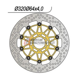 DISCO DE FRENO DELANTERO KTM DUKE / DUKE 2 640 2003-2006