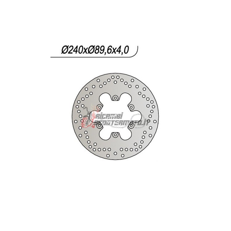 DISQUE DE FREIN AVANT MALAGUTI MADISON S 250 1999-2003