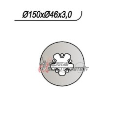 DISCO DE FRENO TRASERO MONTESA HONDA COTA 315 R 250 1997-2000