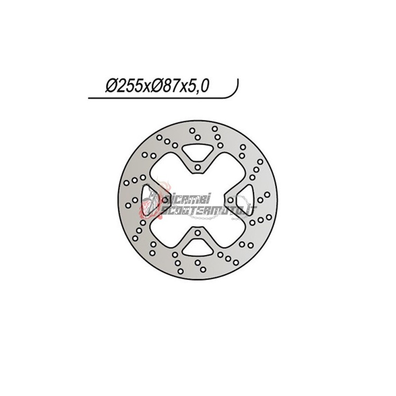 DISCO DE FRENO TRASERO MOTO MORINI GRANPASSO H - R 1200 2008-2010