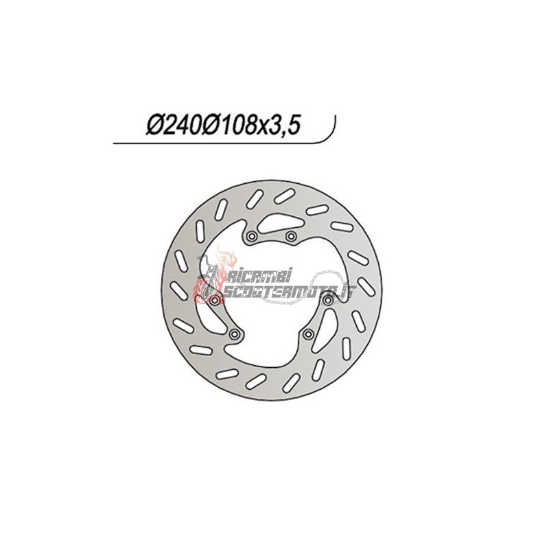 DISQUE DE FREIN AVANT MOTOR HISPANIA FURIA EURO 1 50 2002-2002