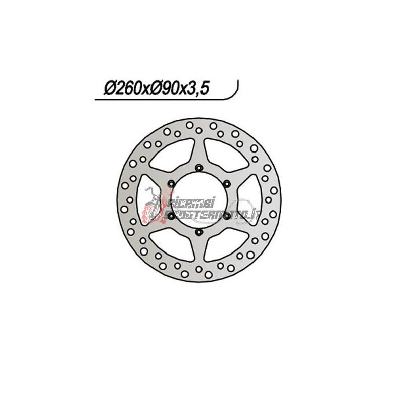 VORDERE BREMSSCHEIBE MOTOR HISPANIA CITY 50 2003-2003
