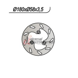 FRONT BRAKE DISC PEUGEOT ELYSEO 50 2003-2003