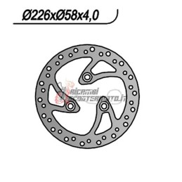 DISQUE DE FREIN AVANT PEUGEOT ELYSTAR TDSI 50 2002-2003