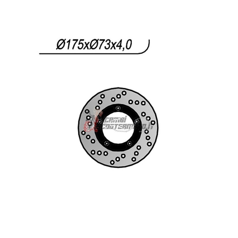 FRONT BRAKE DISC PIAGGIO HEXAGON 125 1994-1997