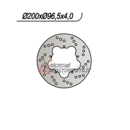 REAR BRAKE DISC GILERA DNA 50 2001-2007