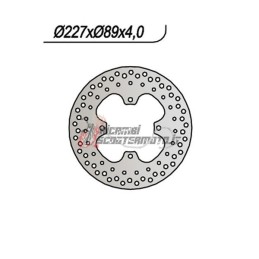 VORDERE BREMSSCHEIBE POLARIS 2X4 250 1990-1990