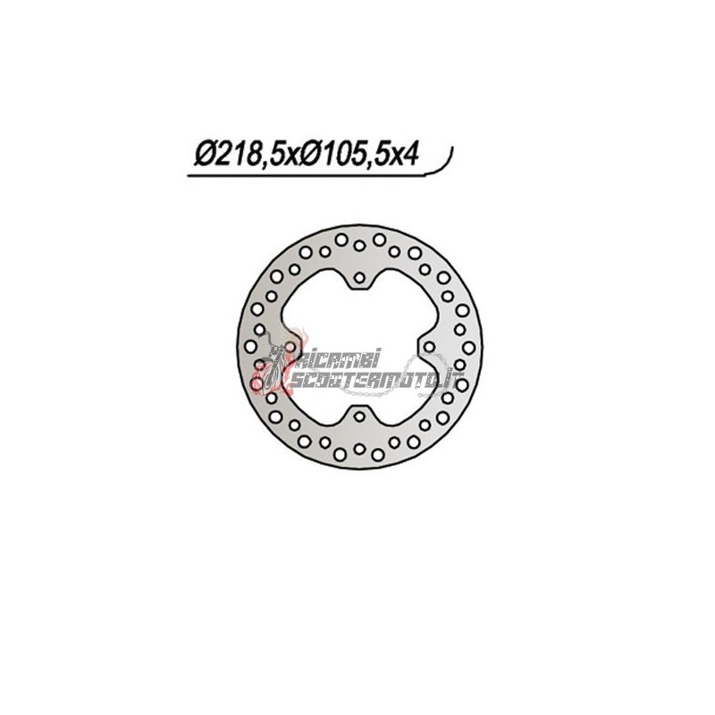 DISQUE DE FREIN ARRIÈRE POLARIS SPORTSMAN 4X4 500 1996-1997