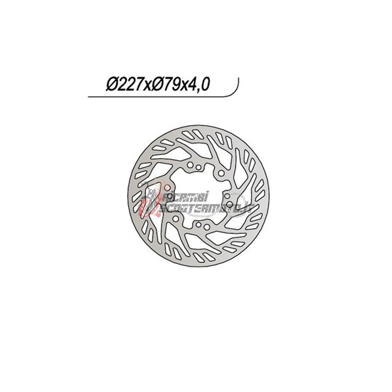 VORDERE BREMSSCHEIBE POLARIS SPORTSMAN 400 2001-2002