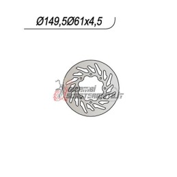 REAR BRAKE DISC POLARIS SPORTSMAN 400 2001-2002