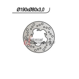 FRONT BRAKE DISC POLINI X 5 SENIOR 50 1999-2000