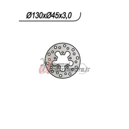 DISCO DE FRENO TRASERO POLINI X 3 SENIOR 50 1999-2000
