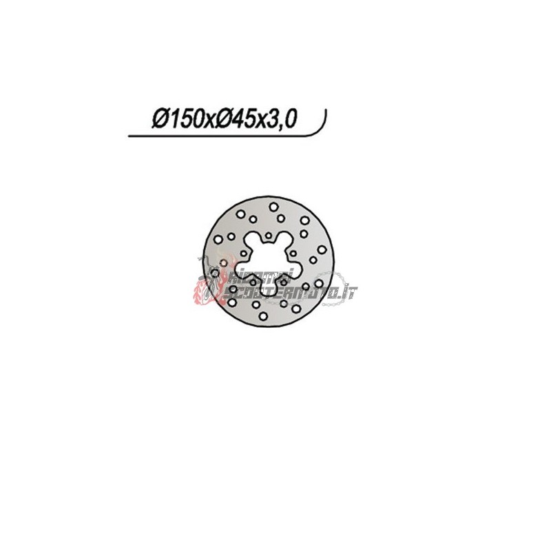 DISCO DE FRENO TRASERO FACTORY PHANTOM R12 50 2004-2005 DISCO DE FRENO TRASERO FACTORY PHANTOM R12 50 2004-2005