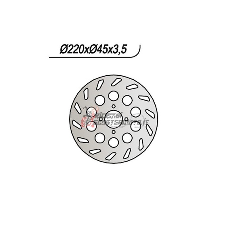 DISCO DE FRENO DELANTERO RIEJU RS 1 AM 50 1995-1996 DISCO DE FRENO DELANTERO RIEJU RS 1 AM 50 1995-1996