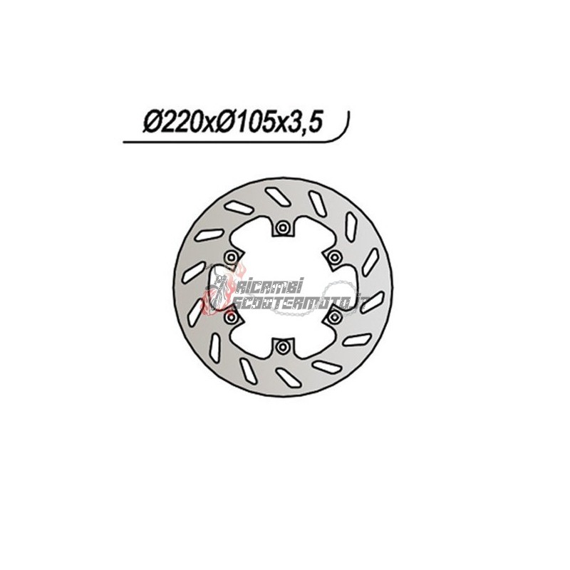 DISCO DE FRENO DELANTERO BETA MOTOR RR 4T LC 125 2010-2017