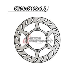 DISCO DE FRENO DELANTERO RIEJU RJ SPIKE SUPERMOTARD 50 2001-2001