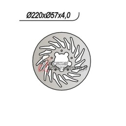 DISCO DE FRENO TRASERO RIEJU RS 2 MATRIX 50 2003-2010