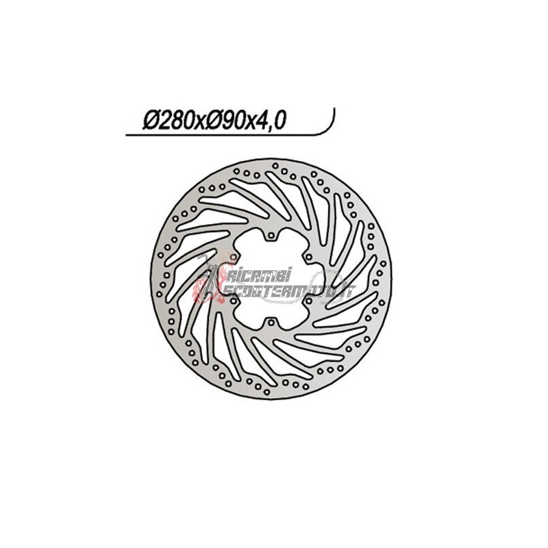 FRONT BRAKE DISC RIEJU NKD 50 2007-2008