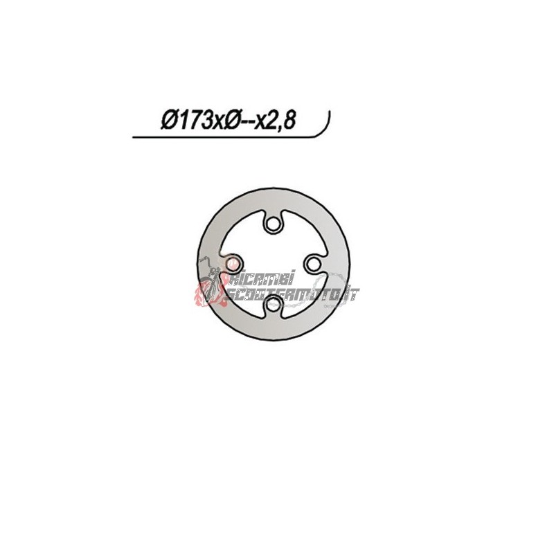 FRONT BRAKE DISC SHERCO ST 0.8 TRIAL 2T 80 2003-2010