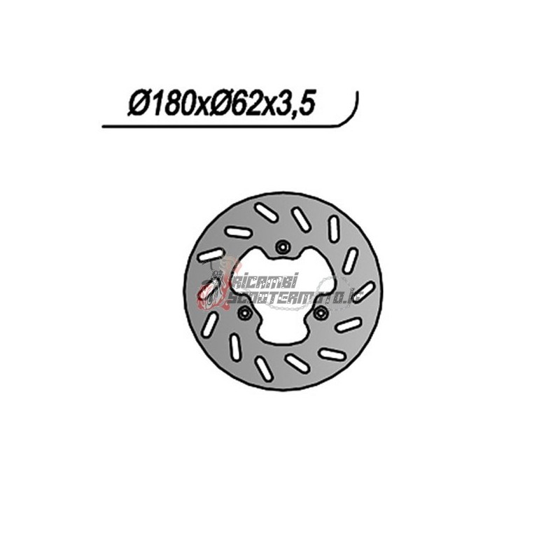 FRONT BRAKE DISC SIAMOTO CAPRI 125 1998-2002