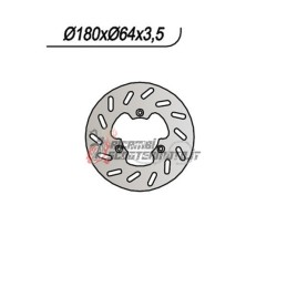 REAR BRAKE DISC SIAMOTO CAPRI 125 1998-2002