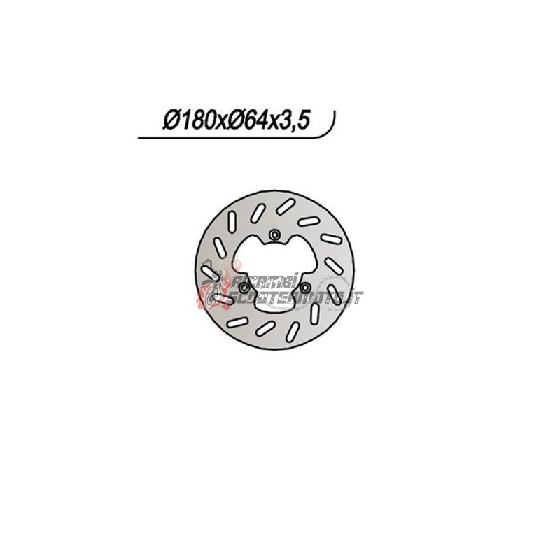HINTERE BREMSSCHEIBE SIAMOTO CAPRI 125 1998-2002