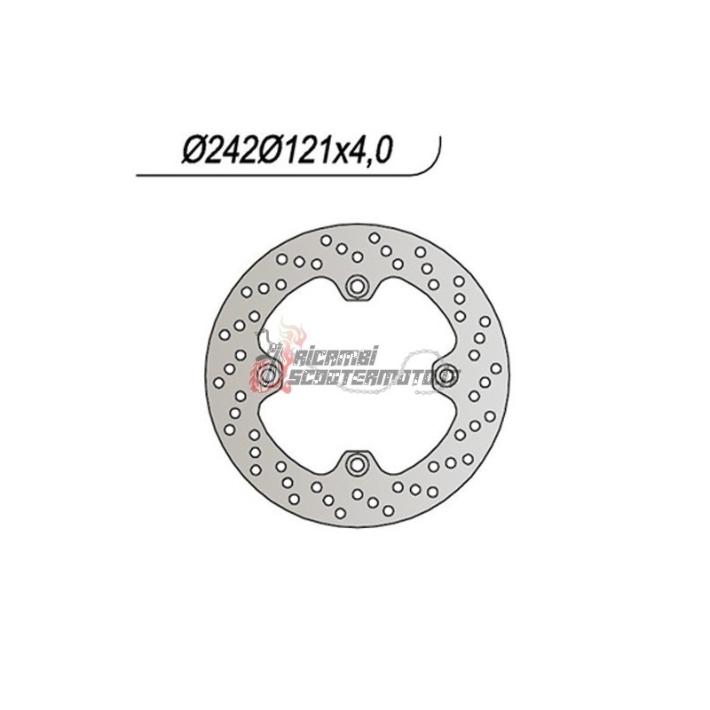 FRONT BRAKE DISC SUZUKI DR R DJEBEL / DAKAR - DR S 600 1986-1989