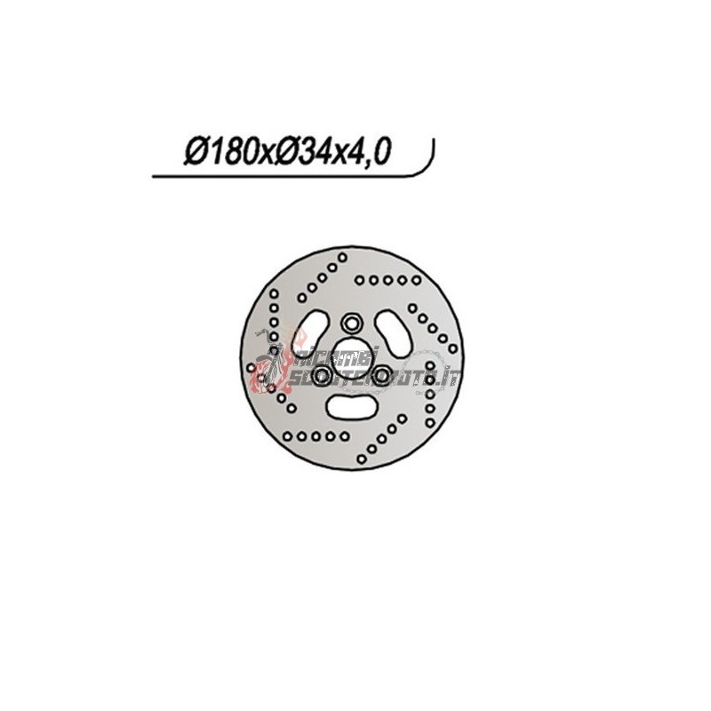 FRONT BRAKE DISC SUZUKI TR STREET MAGIC 50 1998-2000
