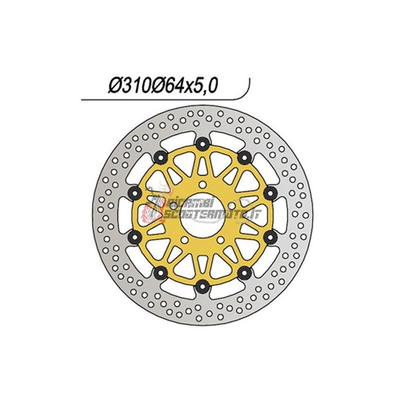 FRONT BRAKE DISC SUZUKI GSF BANDIT 250 1992-1996