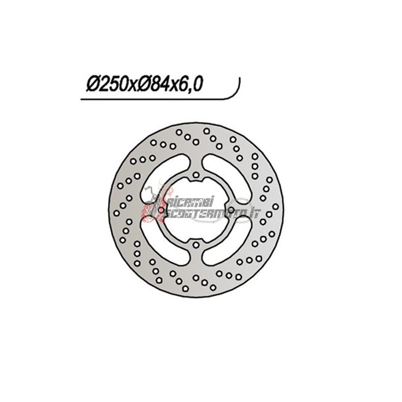 REAR BRAKE DISC SUZUKI GSF BANDIT 400 1989-1995