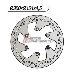 DISCO DE FRENO DELANTERO SUZUKI DR R 650 1992-1993