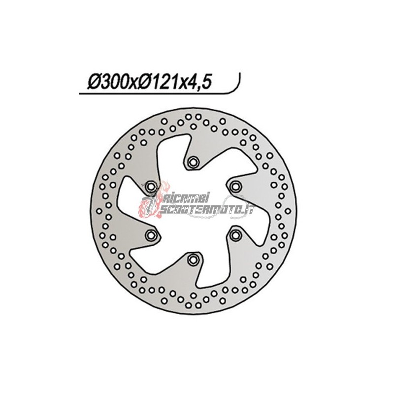 DISQUE DE FREIN AVANT SUZUKI DR R 650 1992-1993