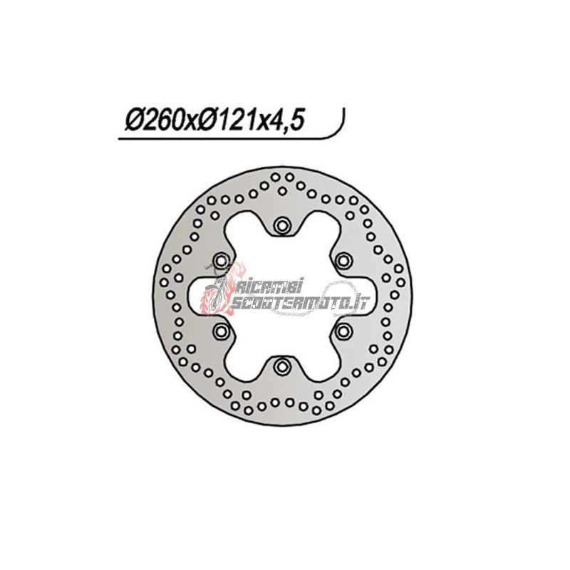 FRONT BRAKE DISC SUZUKI AN BURGMAN 250 1998-2002 FRONT BRAKE DISC SUZUKI AN BURGMAN 250 1998-2002