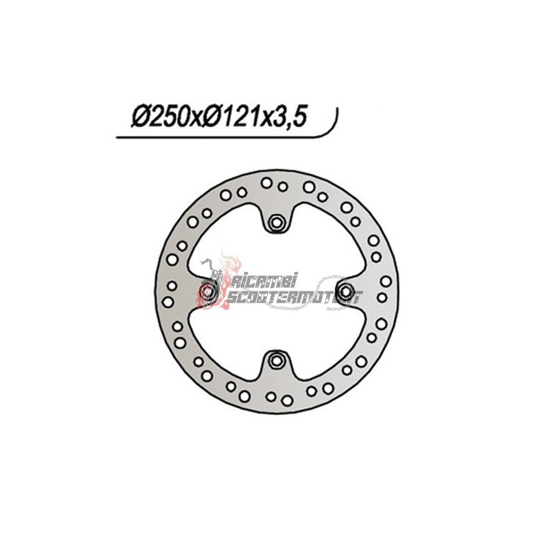 FRONT BRAKE DISC SUZUKI DR S 350 1990-1994