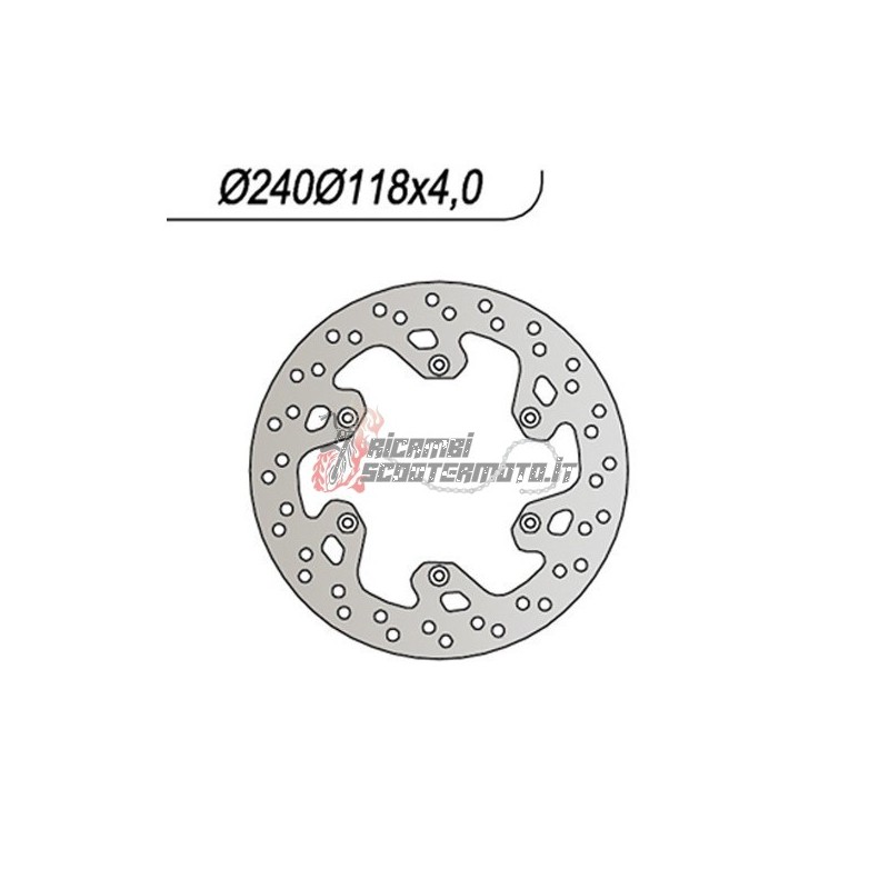 HINTERE BREMSSCHEIBE SUZUKI RM 125 1999-2008