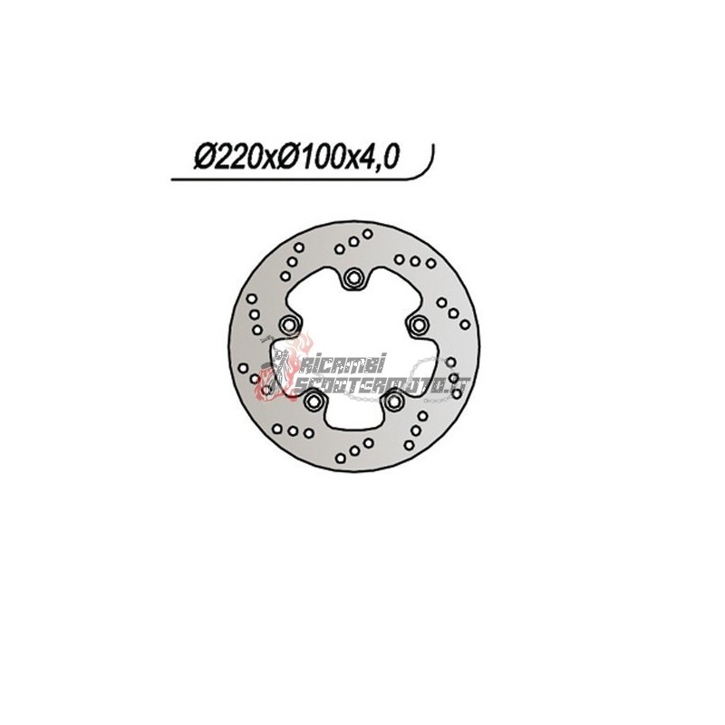 VORDERE BREMSSCHEIBE SUZUKI UC EPICURO / UC EPICURO R 125 1999-2001