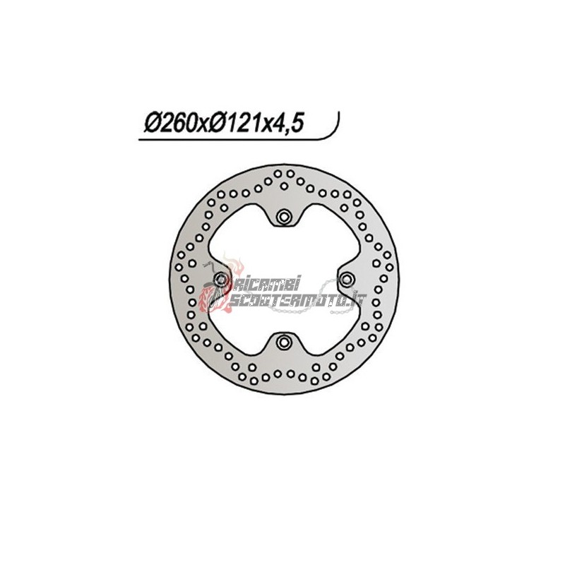 FRONT BRAKE DISC SUZUKI AN BURGMAN 650 2002-2003 FRONT BRAKE DISC SUZUKI AN BURGMAN 650 2002-2003