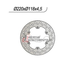 DISCO DE FRENO TRASERO SUZUKI DR SM 125 2009-2012