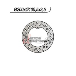 DISCO DE FRENO DELANTERO SUZUKI RM RA 80 1986-2001