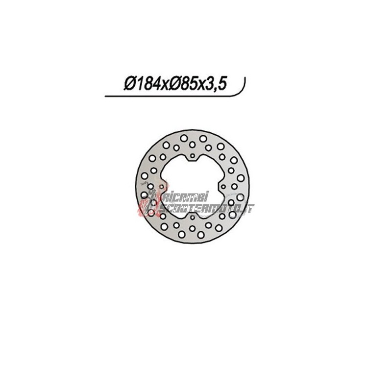 DISCO DE FRENO DELANTERO SUZUKI RM RA 80 1990-2001