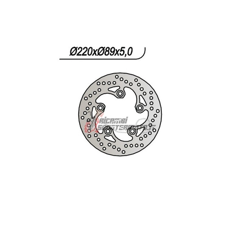 DISQUE DE FREIN ARRIÈRE SUZUKI GSX-R 600 1997-2000
