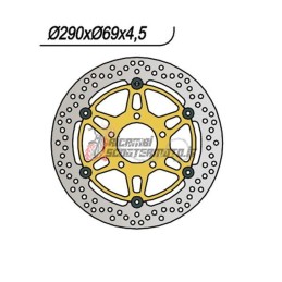 DISCO DE FRENO DELANTERO SUZUKI GSX F 600 1998-2007