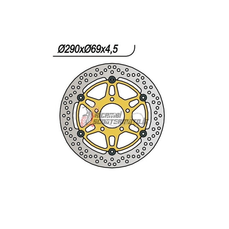 DISCO DE FRENO DELANTERO SUZUKI GSX F 600 1998-2007