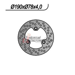 HINTERE BREMSSCHEIBE SUZUKI LT R QUADRACER 450 2006-2010