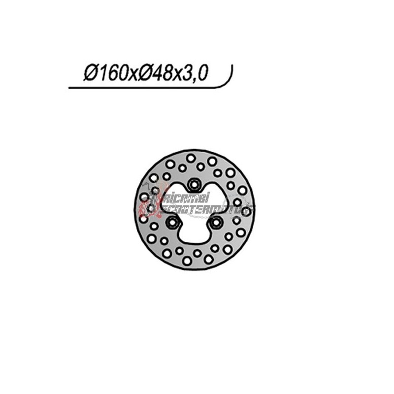 FRONT BRAKE DISC SUZUKI LT R QUADRACER 450 2006-2010