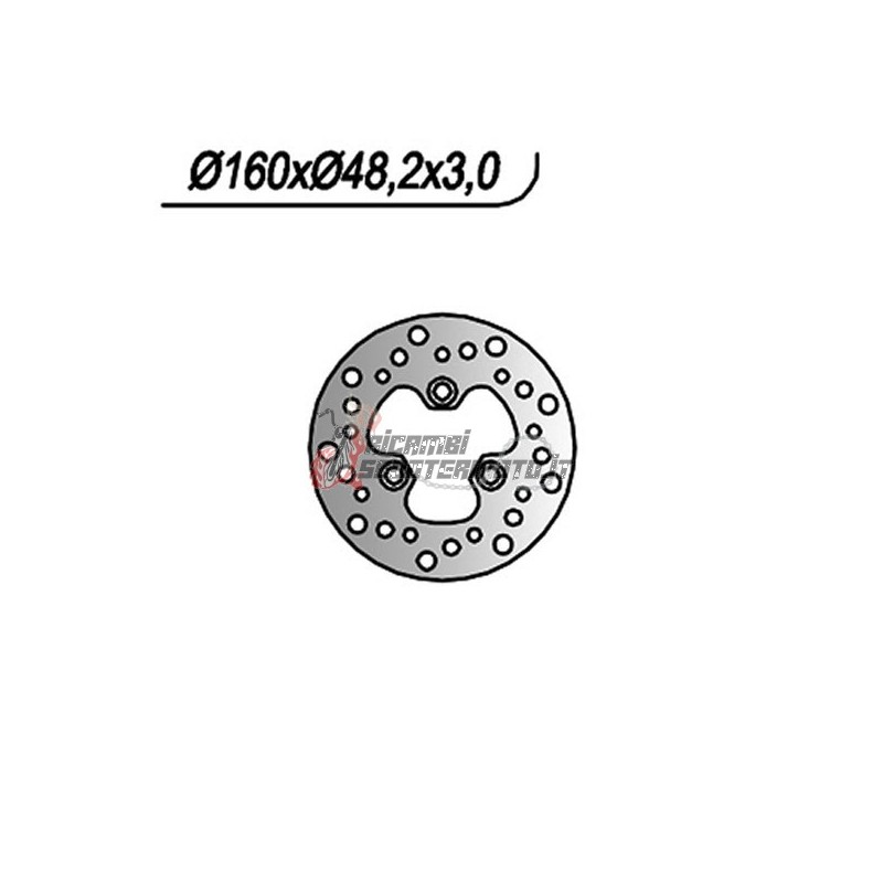 FRONT BRAKE DISC SUZUKI LT R QUADRACER 450 2006-2010