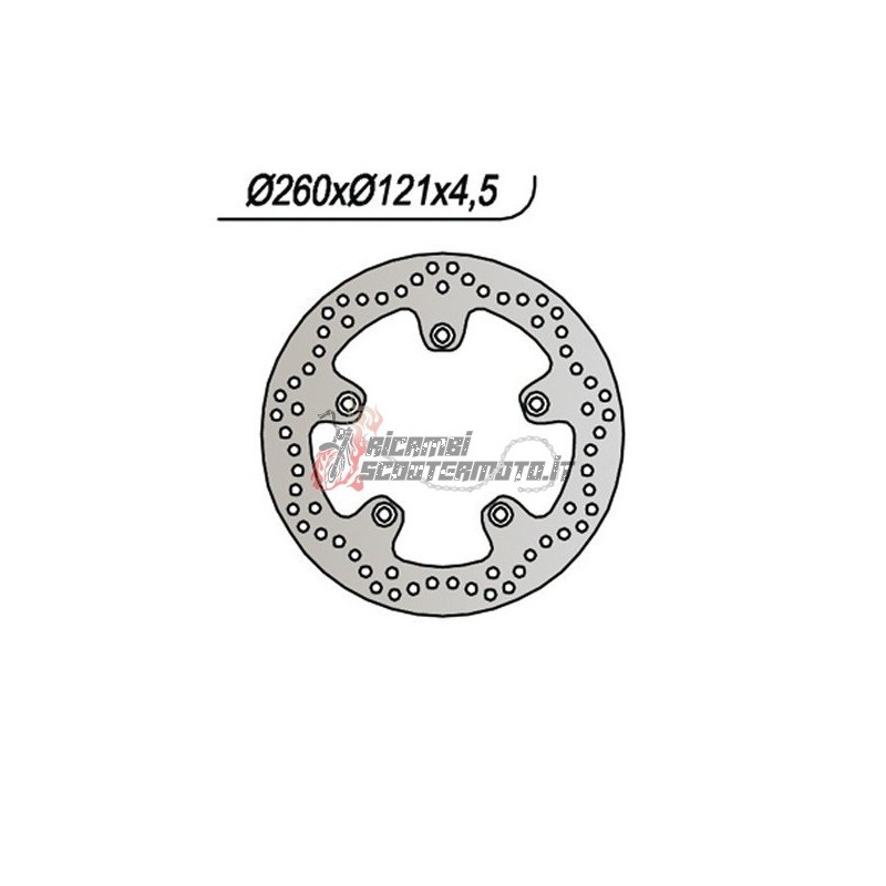 FRONT BRAKE DISC SUZUKI AN BURGMAN 250 2003-2006 FRONT BRAKE DISC SUZUKI AN BURGMAN 250 2003-2006